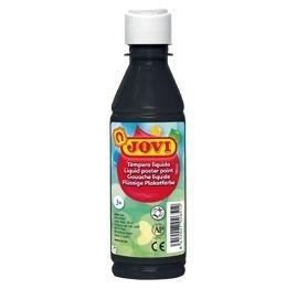TÉMPERA LÍQUIDA 250ML NEGRA JOVI