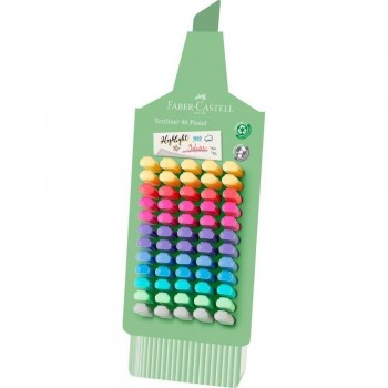 EXPOSITOR MARCADOR PASTEL 60UNDS. FABER-CASTELL