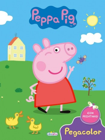 LIBRO PEGACOLOR PEPPA PIG SALDAÑA LD0915