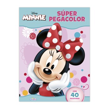 LIBRO SUPERPEGACOLOR MINNIE SALDAÑA LD1020