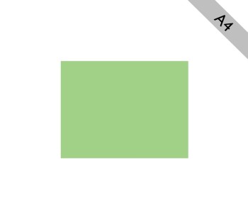 CARTULINA A4 VERDE MANZANA