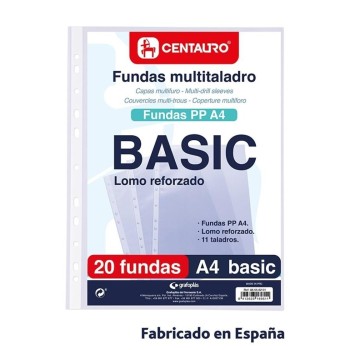 FUNDA A4 MULTITALADRO 20 F KATHAY 6200