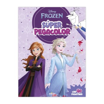 LIBRO SUPER PEGACOLOR FROZEN SALDAÑA LD0898