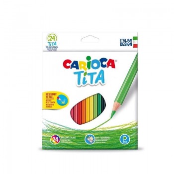 LÁPICES 24 COLORES TITA CARIOCA