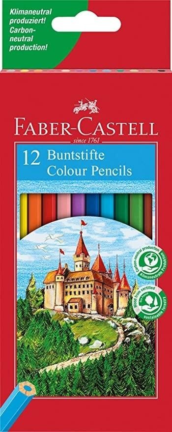 LAPICES 12 COLORES FABER-CASTELL