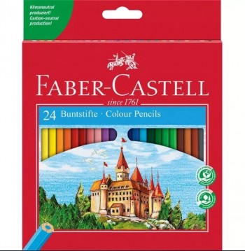 LAPICES 24 COLORES FABER-CASTELL