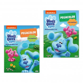 LIBRO PEGACOLOR PISTA DA BLUE SALDAÑA LD0909