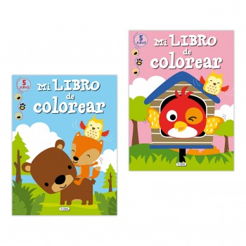 LIBRO MI LIBRO DE COLOREAR SALDAÑA CPC175
