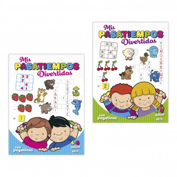 LIBRO MIS PASATIEMPOS DIVERTIDOS SALDAÑA CAD185