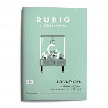 CUADERNO RUBIO ESCRITURA Nº03