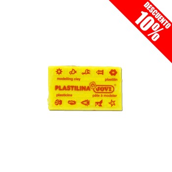 PLASTILINA 70 AMARILLA JOVI