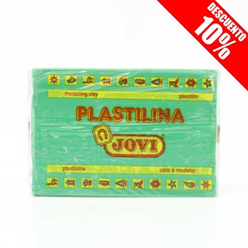 PLASTILINA 72 VERDE CLARO JOVI