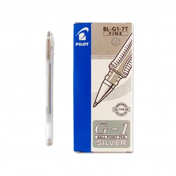 BOLÍGRAFO G1 PLATA PILOT