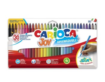 ROTULADORES JOY 30 COLORES CARIOCA