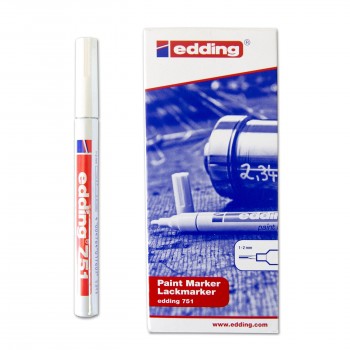 ROTULADOR 751 BLANCO 49 EDDING