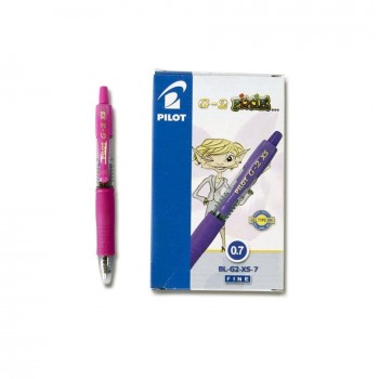 MINI BOLÍGRAFO G2 ROSA PILOT