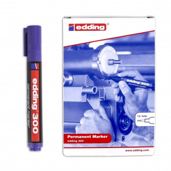 ROTULADOR 300 VIOLETA 8 EDDING