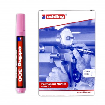 ROTULADOR 300 ROSA 9 EDDING