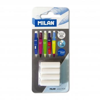 BLÍSTER 4 GOMAS PORTAMINAS MIX MILAN