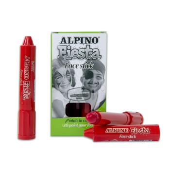 BARRA MAQUILLAJE ROJO ALPINO