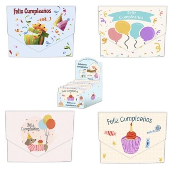BILLETERO CUMPLEAÑOS CON CIERRE ARGUVAL 37975