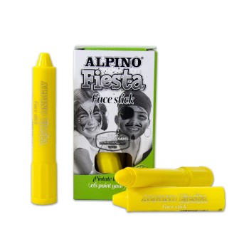 BARRA MAQUILLAJE AMARILLA ALPINO