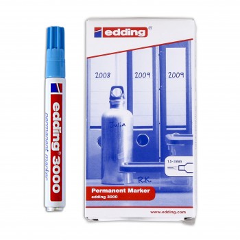 ROTULADOR 3000 CELESTE 10 EDDING