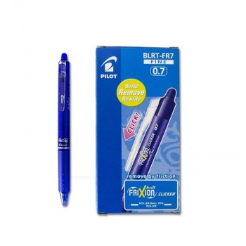 BOLÍGRAFO FRIXION CLICKER AZUL PILOT