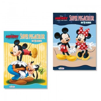 LIBRO SUPER PEGACOLOR DISNEY SALDAÑA LD0092