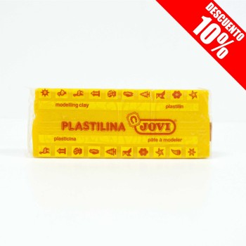 PLASTILINA 71 AMARILLO OSCURO JOVI