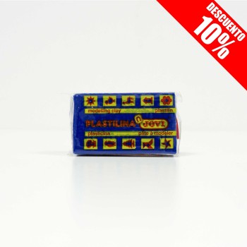 PLASTILINA 70 AZUL OSCURO JOVI