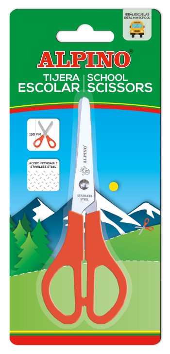 BLÍSTER TIJERA ESCOLAR ALPINO