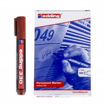 ROTULADOR 330 MARRÓN 7 EDDING