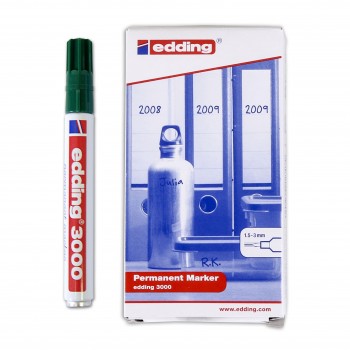 ROTULADOR 3000 VERDE 4 EDDING