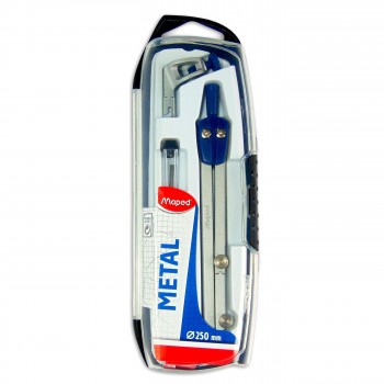 ESTUCHE COMPÁS START METAL MAPED