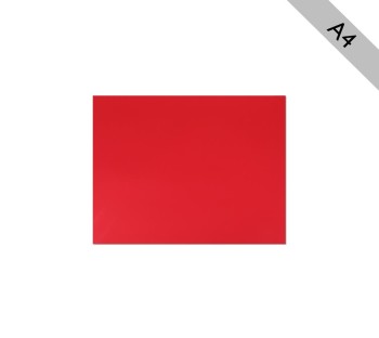 CARTULINA A4 ROJO