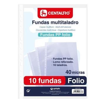 FUNDA A4 MULTITALADRO 10 F KATHAY 7100
