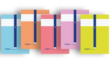 LIBRETA A4 CUADROVÍA 4MM 50H 90GR ERIGGAN NSA44