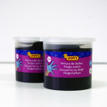 PINTURA DEDOS NEGRA 125ML JOVI