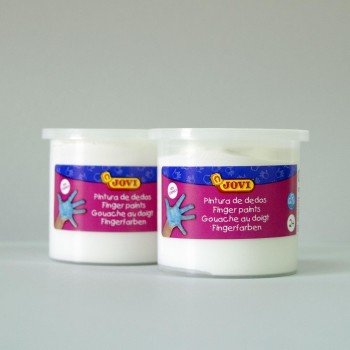 PINTURA DEDOS BLANCA 125ML JOVI
