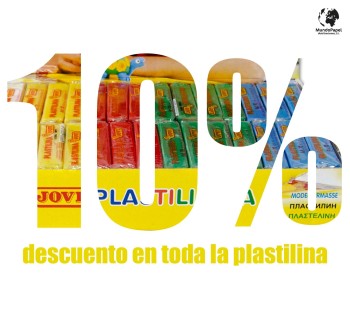 PROMOCIÓN 10% DESCUENTO TODA LA PLASTILINA
