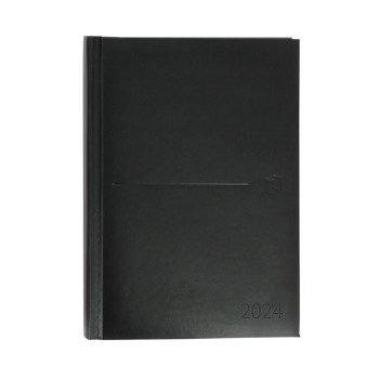 AGENDA 4º 2024 TAPA DURA D/P NEGRA OXFORD 516