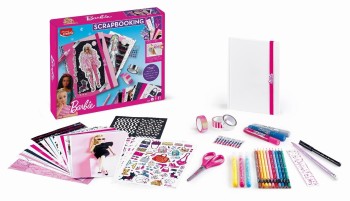 BARBIE SCRAPBOOKING MAPED
