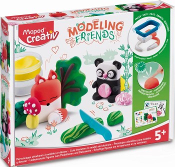 KIT MODELING FRIENDS PERSONAJES ADORABLES MAPED