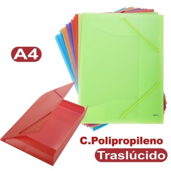 CARPETA Fº PLÁSTICO GOMILLA KATHAY 0199