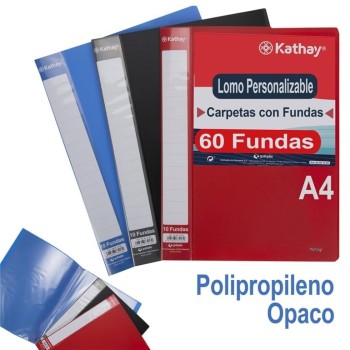 CARPETA CATÁLOGO A4 60F CENTAURO 1498