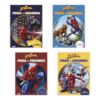 LIBRO PEGACOLOR SPIDERMAN SALDAÑA LD0963
