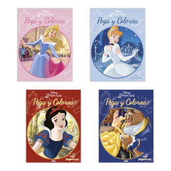 LIBRO PEGACOLOR PRINCESAS SALDAÑA LD0962