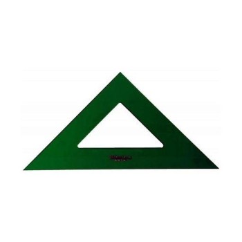 ESCUADRA 21CM VERDE FABER-CASTELL 566/21