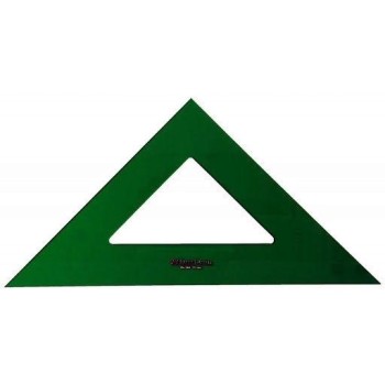 ESCUADRA 32CM VERDE FABER-CASTELL 566/32